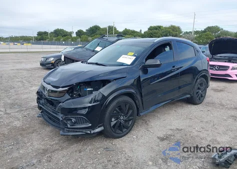 2021 Honda Hr-V Sport из США, поврежденный, VIN 3CZRU6H15MM729023